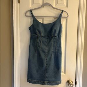 Vintage Y2K No Boundaries Jean Dress Size 00.